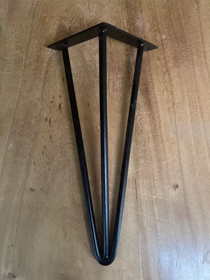 Ars Longa Hairpin salontafel onderstel zwart 38cm (per stuk)