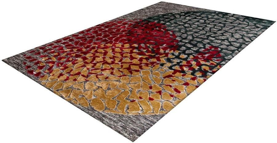 Arte Espina Damast Vloerkleed 140 x 200 cm Rood