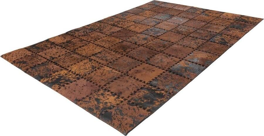 ARTE ESPINA Vloerkleed Voila 100 handgenaaid vlakpolig tapijt in patchwork-ontwerp. - Foto 6