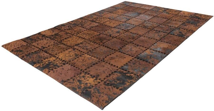ARTE ESPINA Vloerkleed Voila 100 handgenaaid vlakpolig tapijt in patchwork-ontwerp. - Foto 6