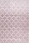 Arte Espina Laagpolig Vloerkleed Monroe Duurzaam Handgemaakt Vintage Tapijt Anti-Slip 160x230cm Roze Wit - Thumbnail 3