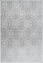 Arte Espina Laagpolig Vloerkleed Monroe Duurzaam Handgemaakt Vintage Tapijt Anti-Slip 80x300cm Grijs Blauw Ruit - Thumbnail 3