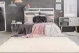 Arte Espina Laagpolig Vloerkleed Monroe Duurzaam Handgemaakt Vintage Tapijt Anti-Slip 120x170cm Crème Geruit - Thumbnail 2