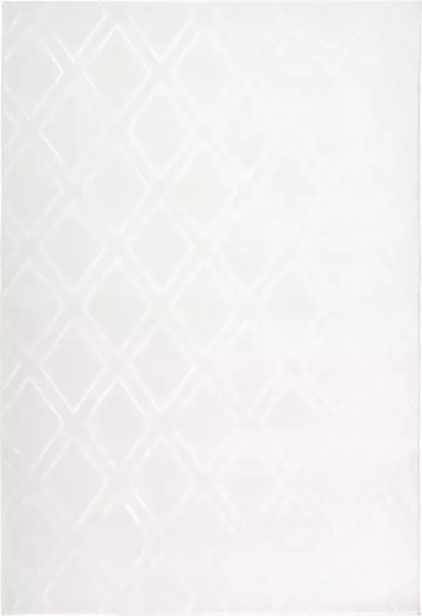 Arte Espina Laagpolig Vloerkleed Monroe Duurzaam Handgemaakt Vintage Tapijt Anti-Slip 80x300cm Gebroken Wit Wit - Foto 2