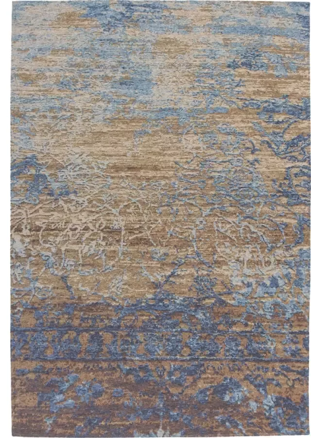 Arte Espina Vloerkleed blaze 600 blauw beige 195 x 290 cm