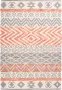 Arte Espina Vloerkleed ethnie 100 80% katoen 20% polyester grijs oranje 200 x 290 cm - Thumbnail 2