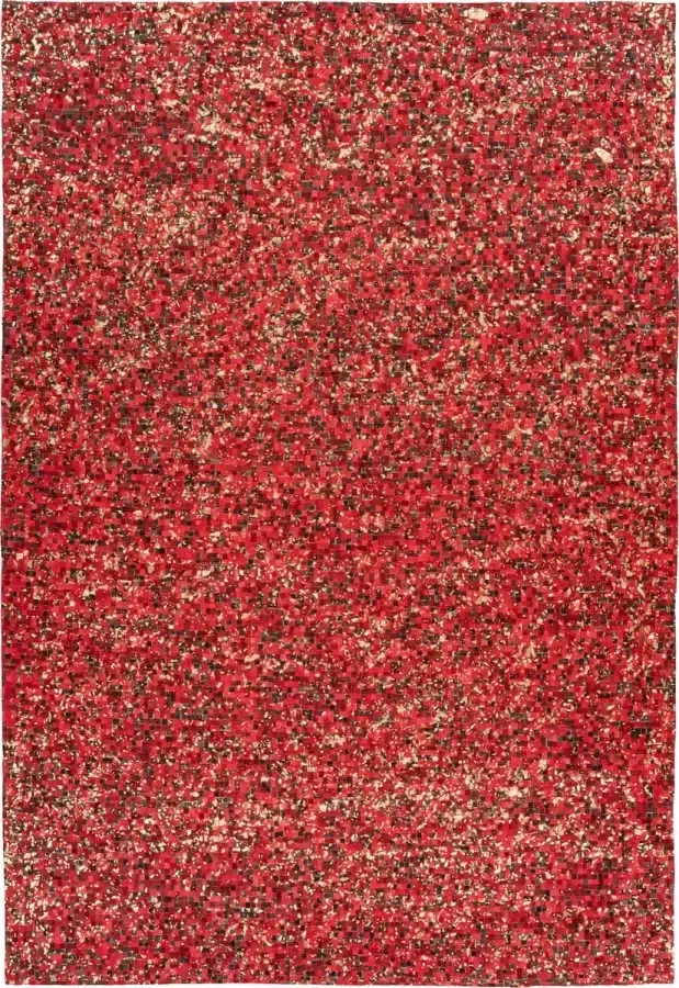 Arte Espina Vloerkleed finish 100 leer rood goud 160 x 230 cm