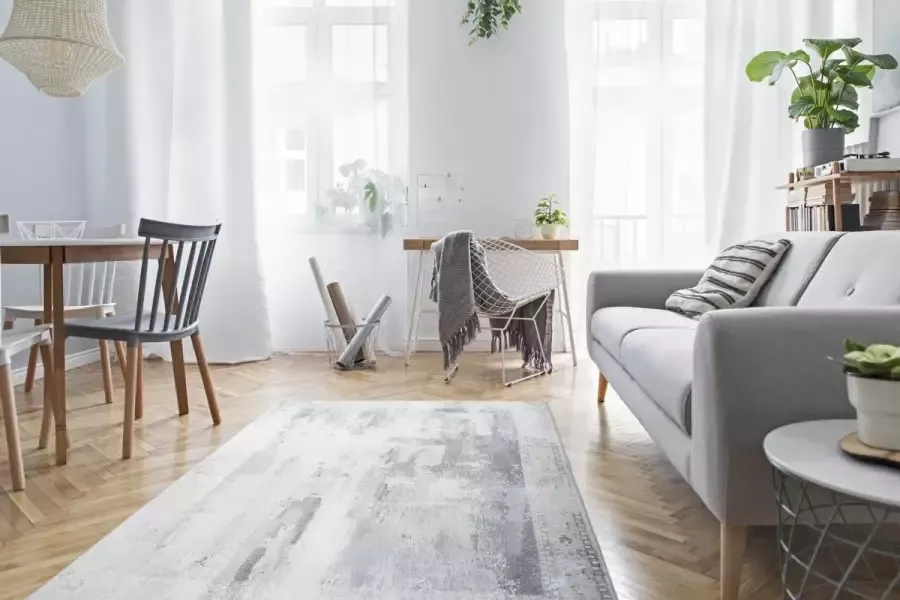 Arte Espina Vloerkleed galaxy 1500 grijs 170 x 240 cm