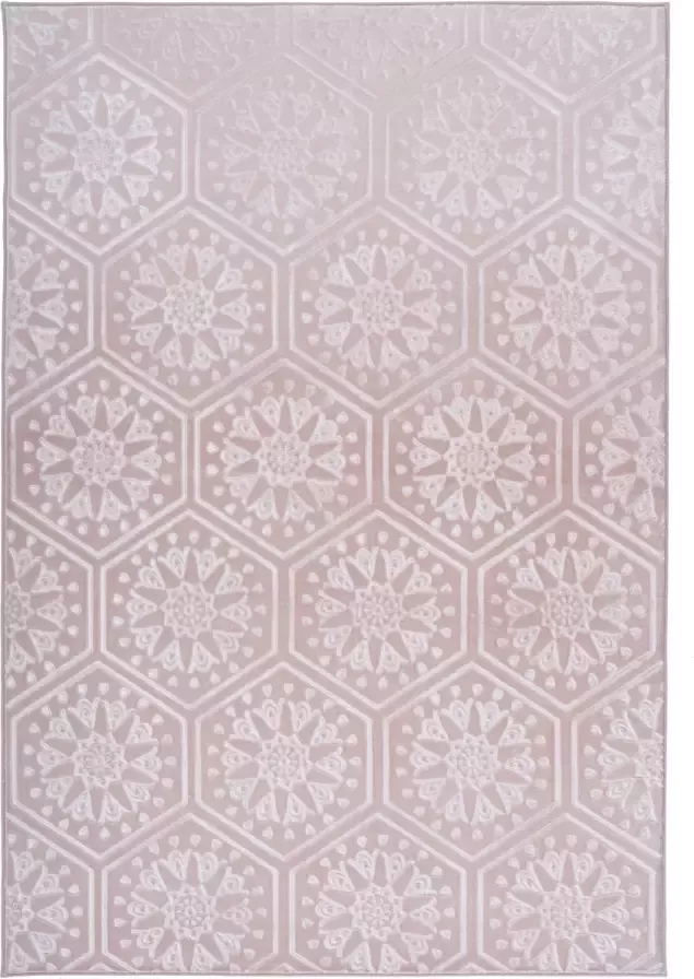 Arte Espina Vloerkleed monroe 200 roze 200 x 290 cm