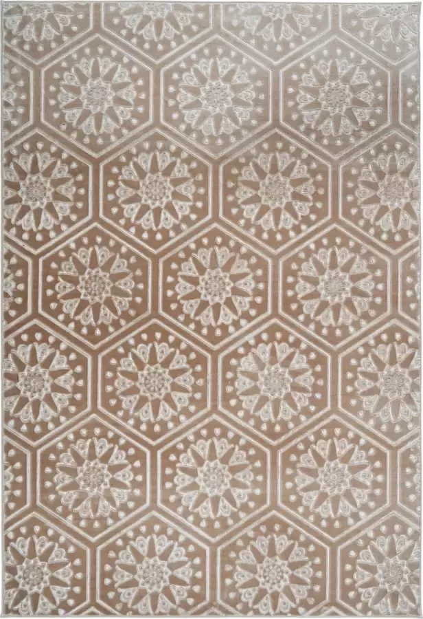 Arte Espina Vloerkleed monroe 200 taupe 80 x 300 cm