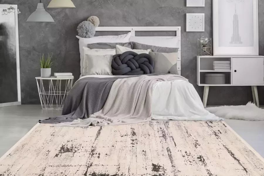 Arte Espina Vloerkleed palace 300 grijs antraciet 120 x 170 cm