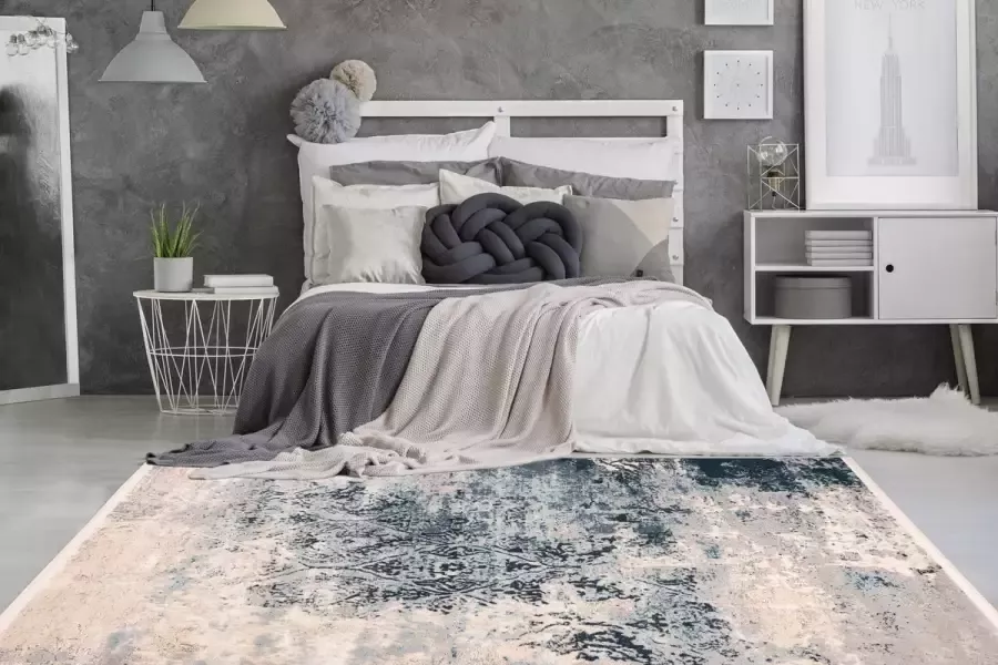 Arte Espina Vloerkleed palace 500 meerkleurig blauw 200 x 290 cm