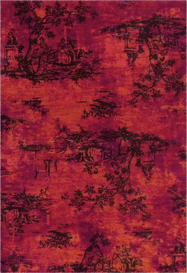 Arte Espina Vloerkleed vintage 5206 rood 170 x 240 cm