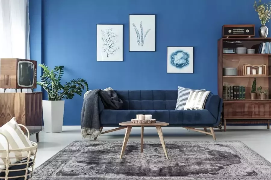 Arte Espina Vloerkleed vintage 8400 lichtgrijs 200 x 290 cm