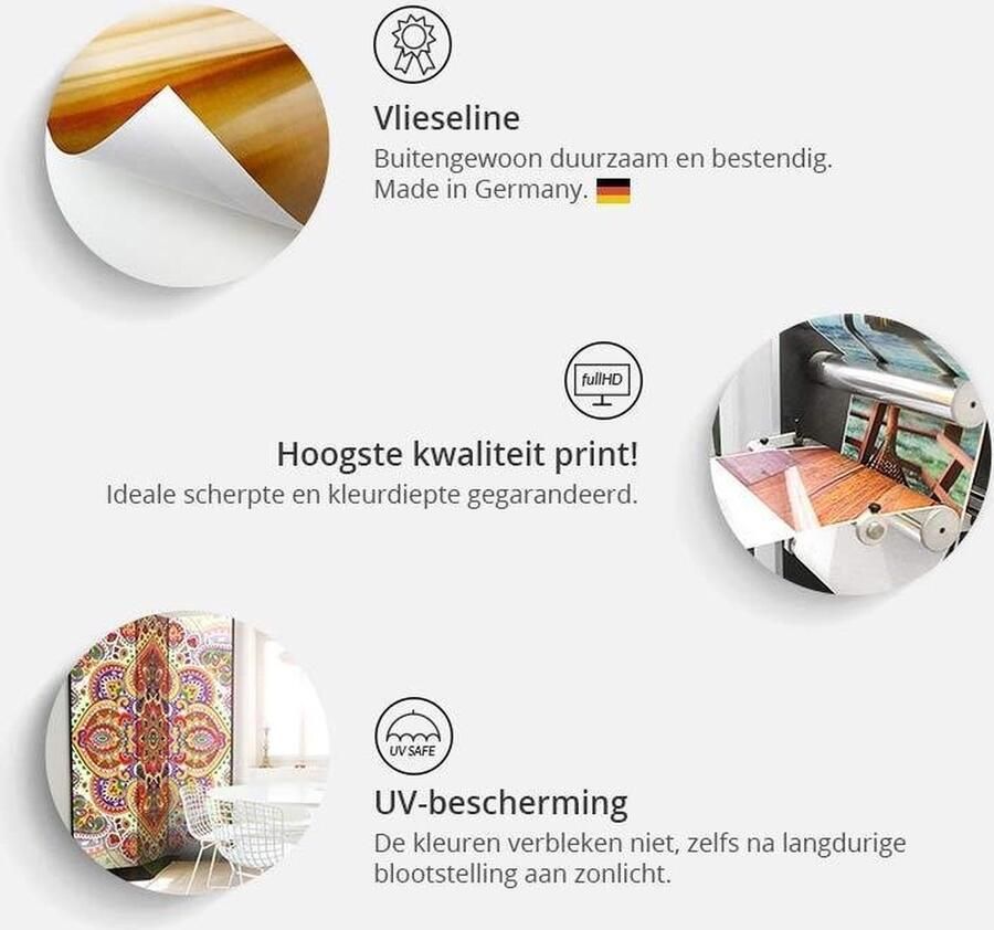 Artgeist Walljar Vouwscherm Wild Nature at Night [Room Dividers]