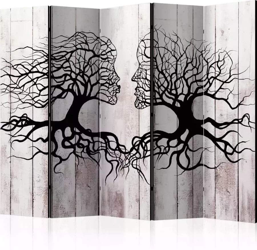 Artgeist Kamerscherm Scheidingswand Vouwscherm A Kiss of a Trees II [Room Dividers] 225x172 Vouwscherm
