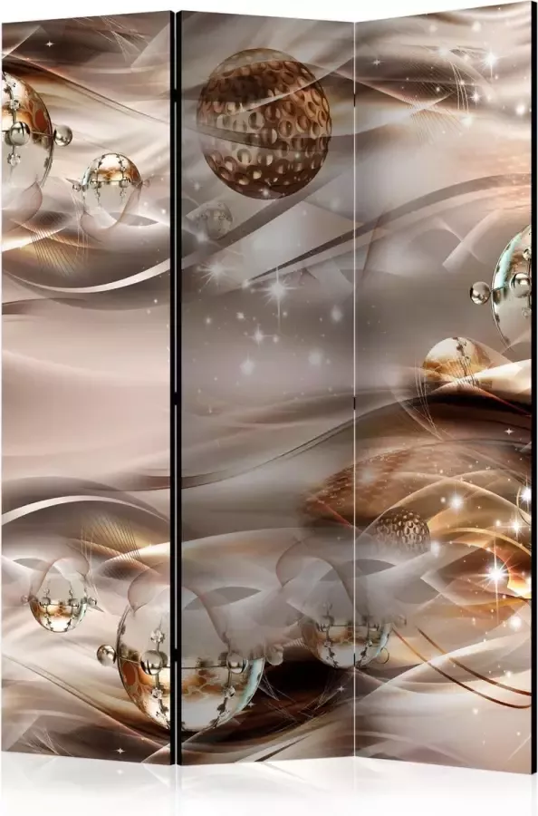 Artgeist Kamerscherm Scheidingswand Vouwscherm Amber Constellation [Room Dividers] 135x172 Vouwscherm