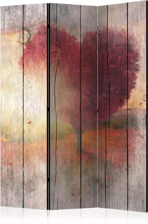 Artgeist Kamerscherm Scheidingswand Vouwscherm Autumnal Love [Room Dividers] 135x172 Vouwscherm
