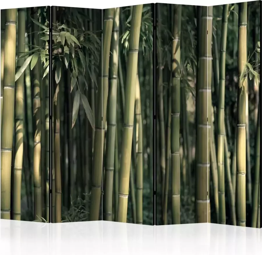 Artgeist Kamerscherm Scheidingswand Vouwscherm Bamboo Exotic II [Room Dividers] 225x172 Vouwscherm