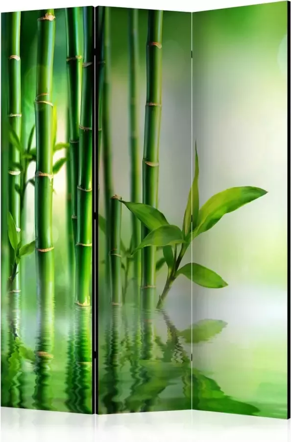 Artgeist Kamerscherm Scheidingswand Vouwscherm Bamboo Grove [Room Dividers] 135x172 Vouwscherm
