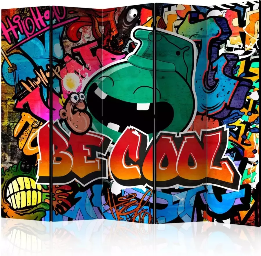 Artgeist Kamerscherm Scheidingswand Vouwscherm Be Cool II [Room Dividers] 225x172 Vouwscherm