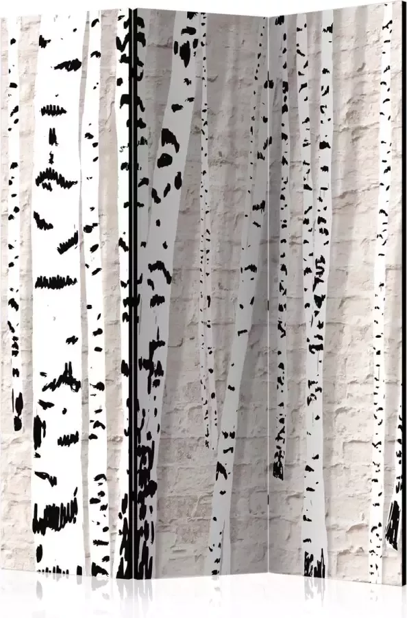 Artgeist Kamerscherm Scheidingswand Vouwscherm Birchen Grove [Room Dividers] 135x172 Vouwscherm
