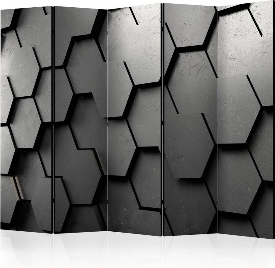 Artgeist Kamerscherm Scheidingswand Vouwscherm Black Gate II [Room Dividers] 225x172 Vouwscherm