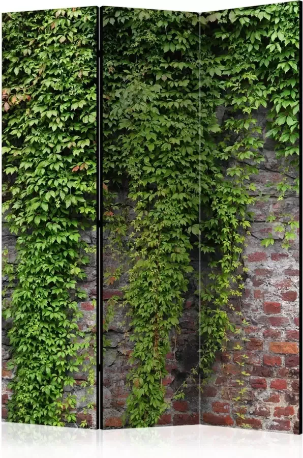 Artgeist Kamerscherm Scheidingswand Vouwscherm Brick and ivy [Room Dividers] 135x172 Vouwscherm