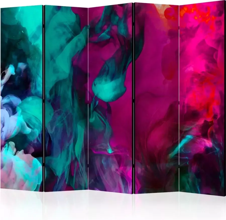 Artgeist Kamerscherm Scheidingswand Vouwscherm Color madness II [Room Dividers] 225x172 Vouwscherm