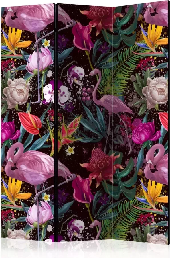 Artgeist Kamerscherm Scheidingswand Vouwscherm Colorful Exotic [Room Dividers] 135x172 Vouwscherm