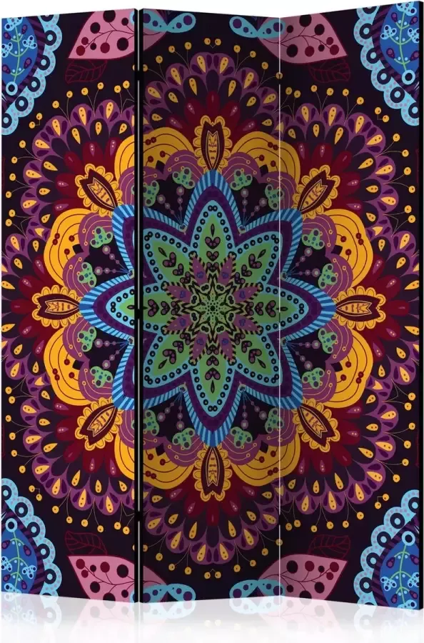 Artgeist Kamerscherm Scheidingswand Vouwscherm Colourful Kaleidoscope [Room Dividers] 135x172 Vouwscherm