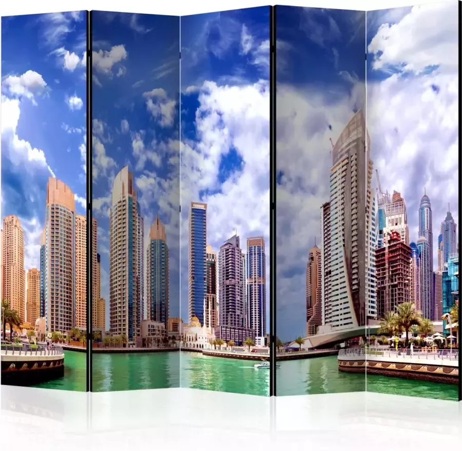 Artgeist Kamerscherm Scheidingswand Vouwscherm Cumulus over Dubai II [Room Dividers] 225x172 Vouwscherm