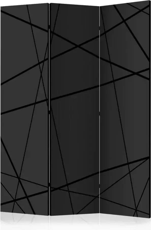 Artgeist Kamerscherm Scheidingswand Vouwscherm Dark Intersection [Room Dividers] 135x172 Vouwscherm