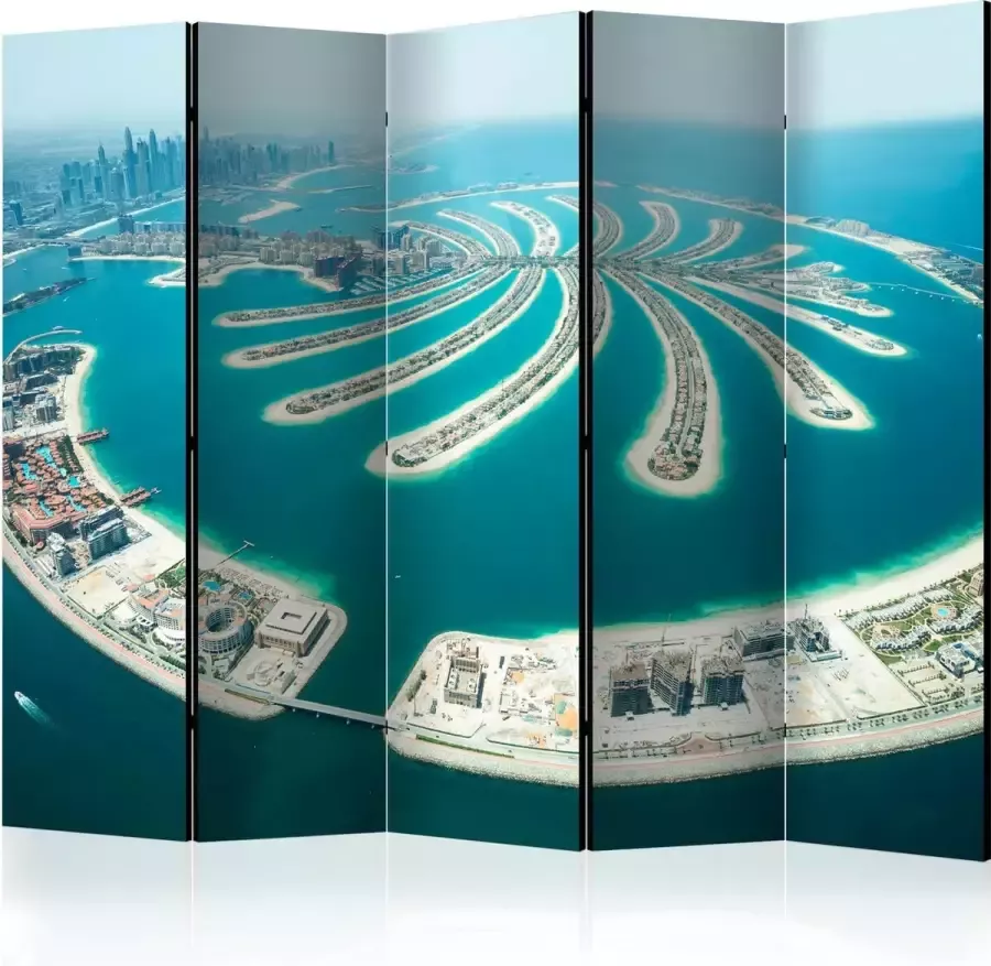 Artgeist Kamerscherm Scheidingswand Vouwscherm Dubai: Palm Island II [Room Dividers] 225x172 Vouwscherm
