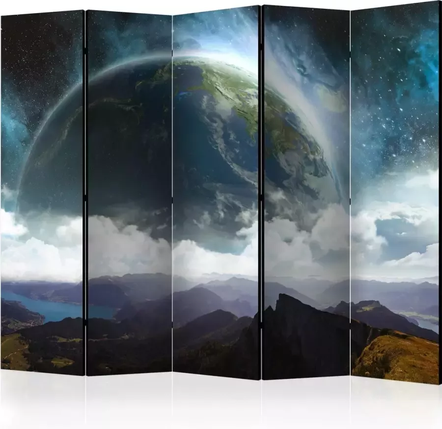 Artgeist Kamerscherm Scheidingswand Vouwscherm Earth II [Room Dividers] 225x172 Vouwscherm