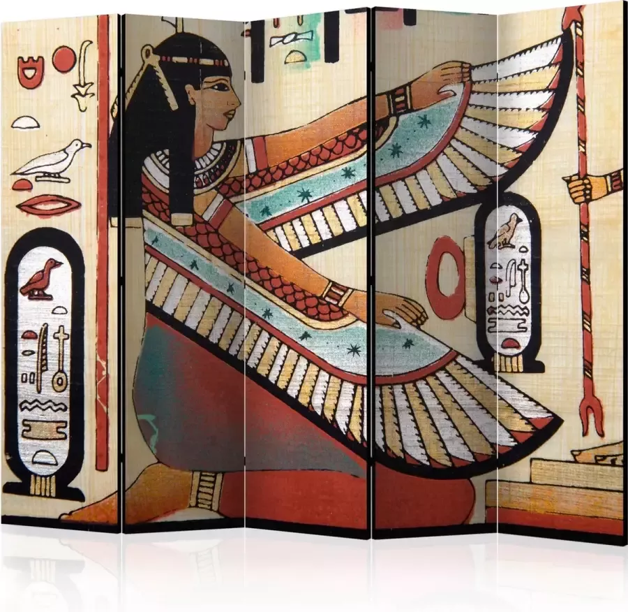Artgeist Kamerscherm Scheidingswand Vouwscherm Egyptian motif II [Room Dividers] 225x172 Vouwscherm