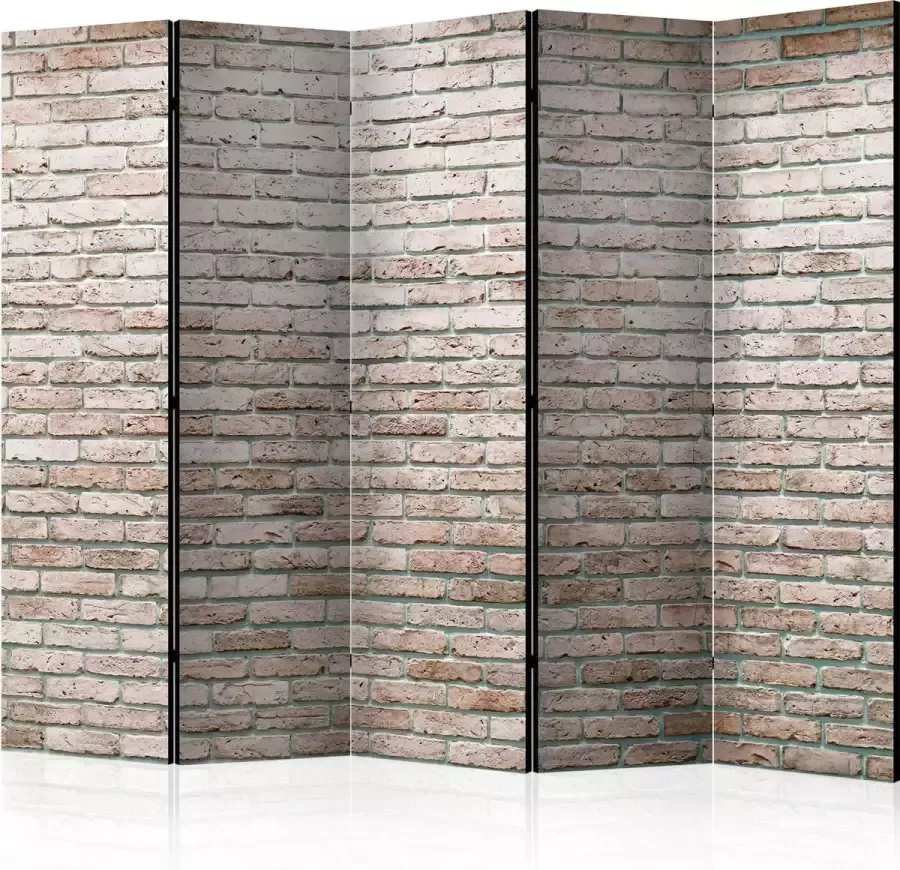 Artgeist Kamerscherm Scheidingswand Vouwscherm Elegant Brick II [Room Dividers] 225x172 Vouwscherm