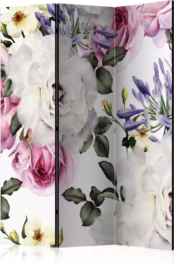 Artgeist Kamerscherm Scheidingswand Vouwscherm Floral Glade [Room Dividers] 135x172 Vouwscherm