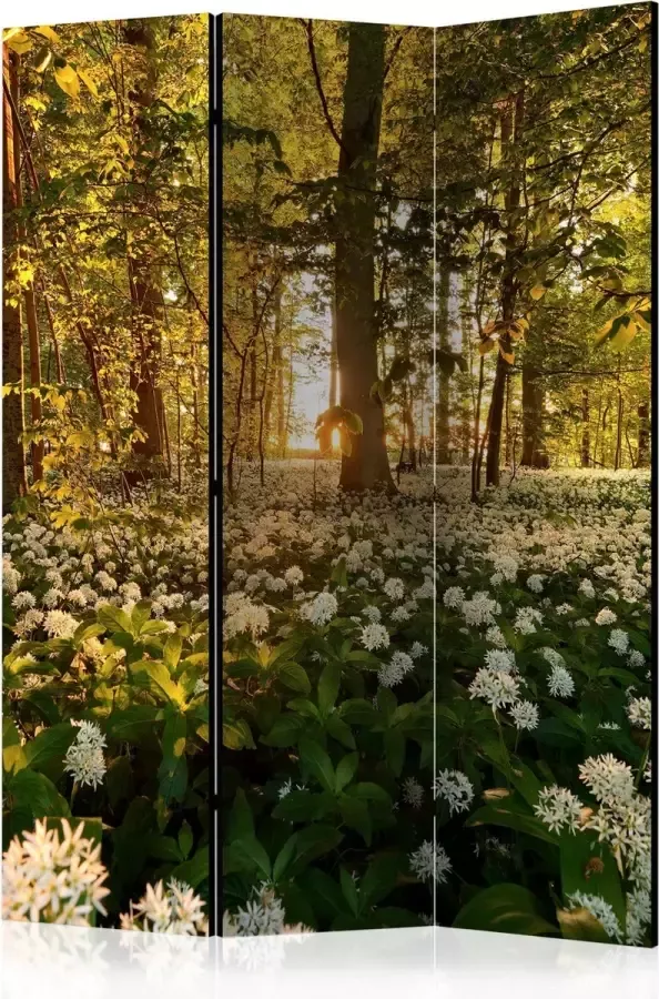 Artgeist Kamerscherm Scheidingswand Vouwscherm Forest flora [Room Dividers] 135x172 Vouwscherm