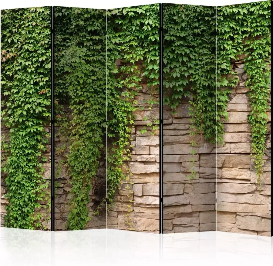 Artgeist Kamerscherm Scheidingswand Vouwscherm Ivy wall II [Room Dividers] 225x172 Vouwscherm