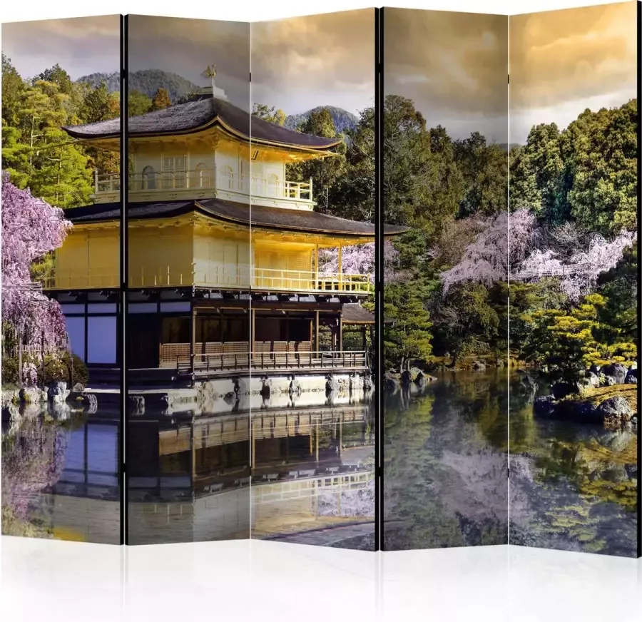 Artgeist Kamerscherm Scheidingswand Vouwscherm Japanese landscape II [Room Dividers] 225x172 Vouwscherm