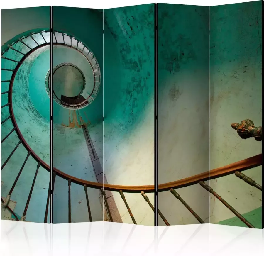 Artgeist Kamerscherm Scheidingswand Vouwscherm Lighthouse Stairs II [Room Dividers] 225x172 Vouwscherm