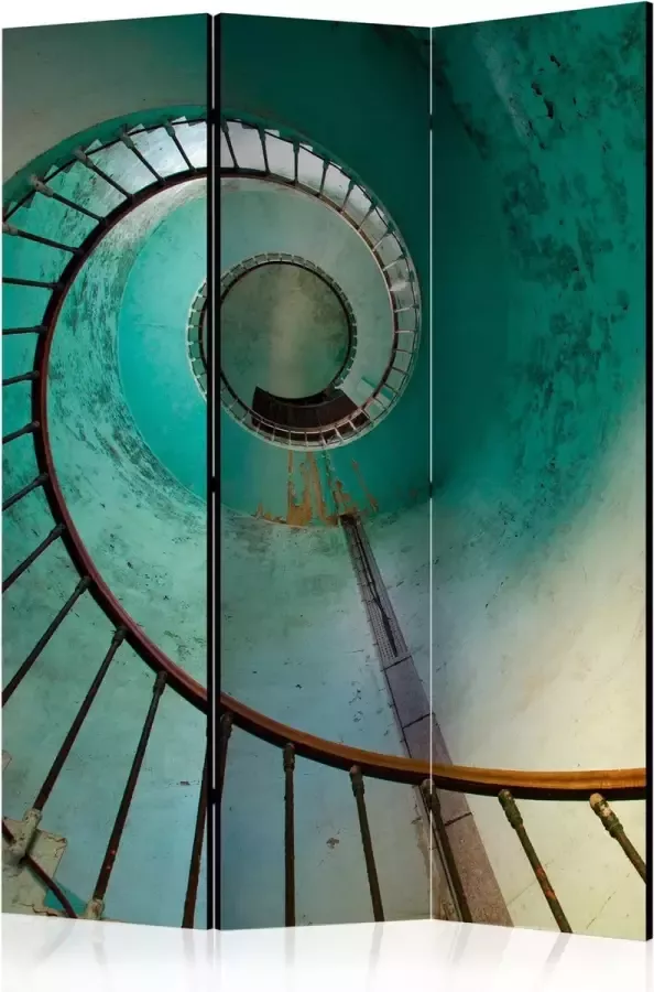 Artgeist Kamerscherm Scheidingswand Vouwscherm Lighthouse Stairs [Room Dividers] 135x172 Vouwscherm