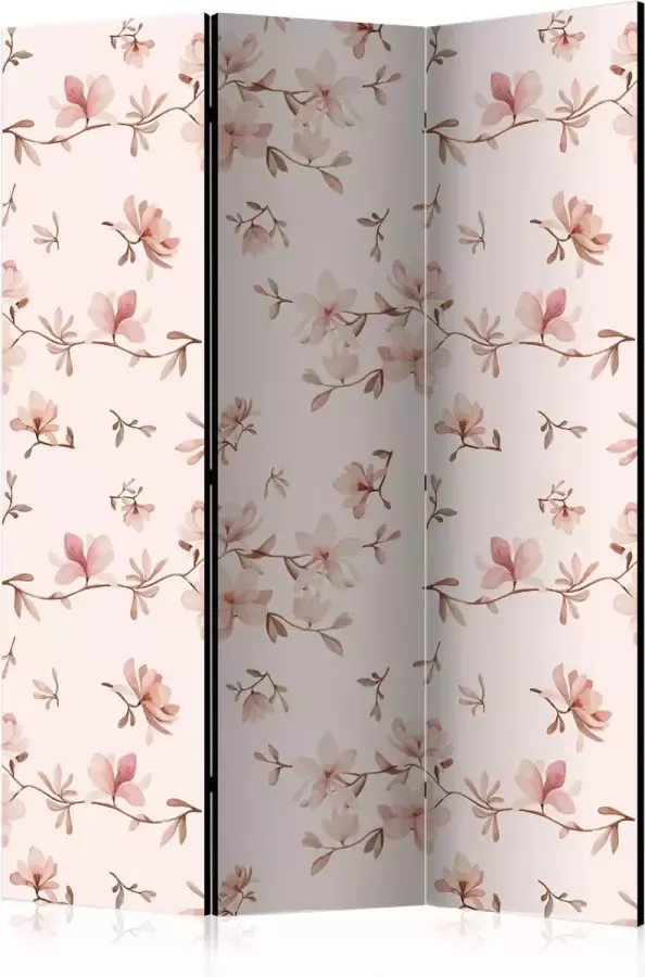 Artgeist Kamerscherm Scheidingswand Vouwscherm Magnolia Twigs [Room Dividers] 135x172 Vouwscherm