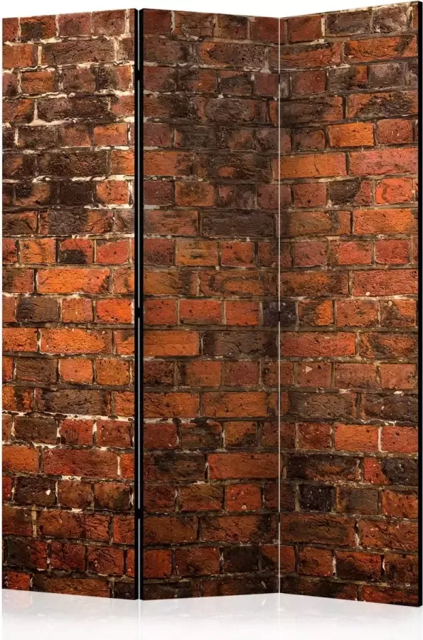 Artgeist Kamerscherm Scheidingswand Vouwscherm Old Brick Wall [Room Dividers] 135x172 Vouwscherm