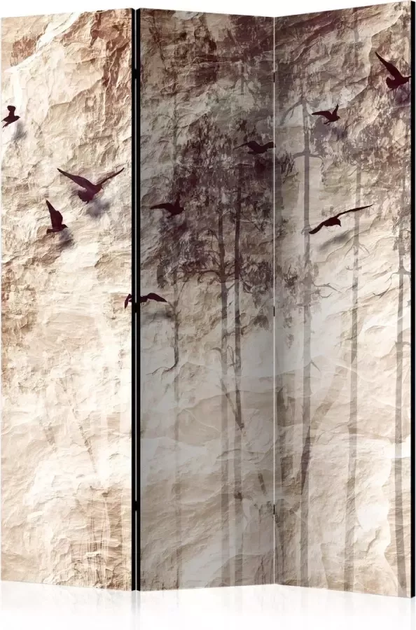 Artgeist Kamerscherm Scheidingswand Vouwscherm Paper Nature [Room Dividers] 135x172 Vouwscherm