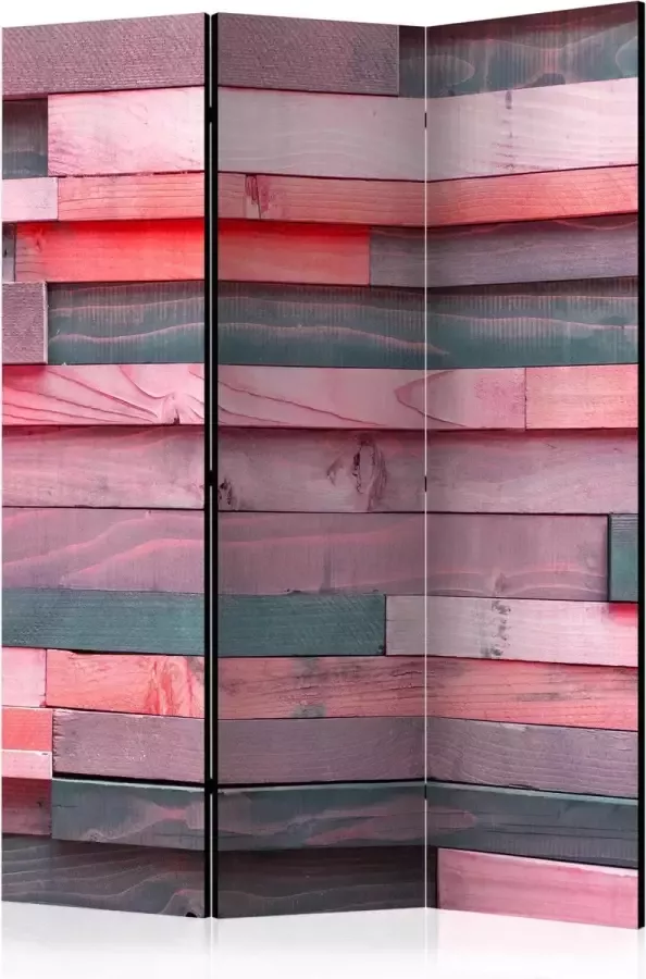 Artgeist Kamerscherm Scheidingswand Vouwscherm Pink Manor [Room Dividers] 135x172 Vouwscherm