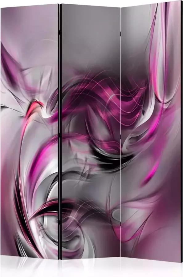 Artgeist Kamerscherm Scheidingswand Vouwscherm Pink Swirls II [Room Dividers] 135x172 Vouwscherm