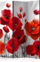 Artgeist Kamerscherm Scheidingswand Vouwscherm Poppies in the Moonlight [Room Dividers] 135x172 Vouwscherm - Thumbnail 1