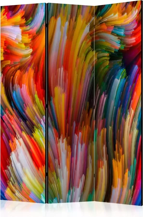 Artgeist Kamerscherm Scheidingswand Vouwscherm Rainbow Waves [Room Dividers] 135x172 Vouwscherm